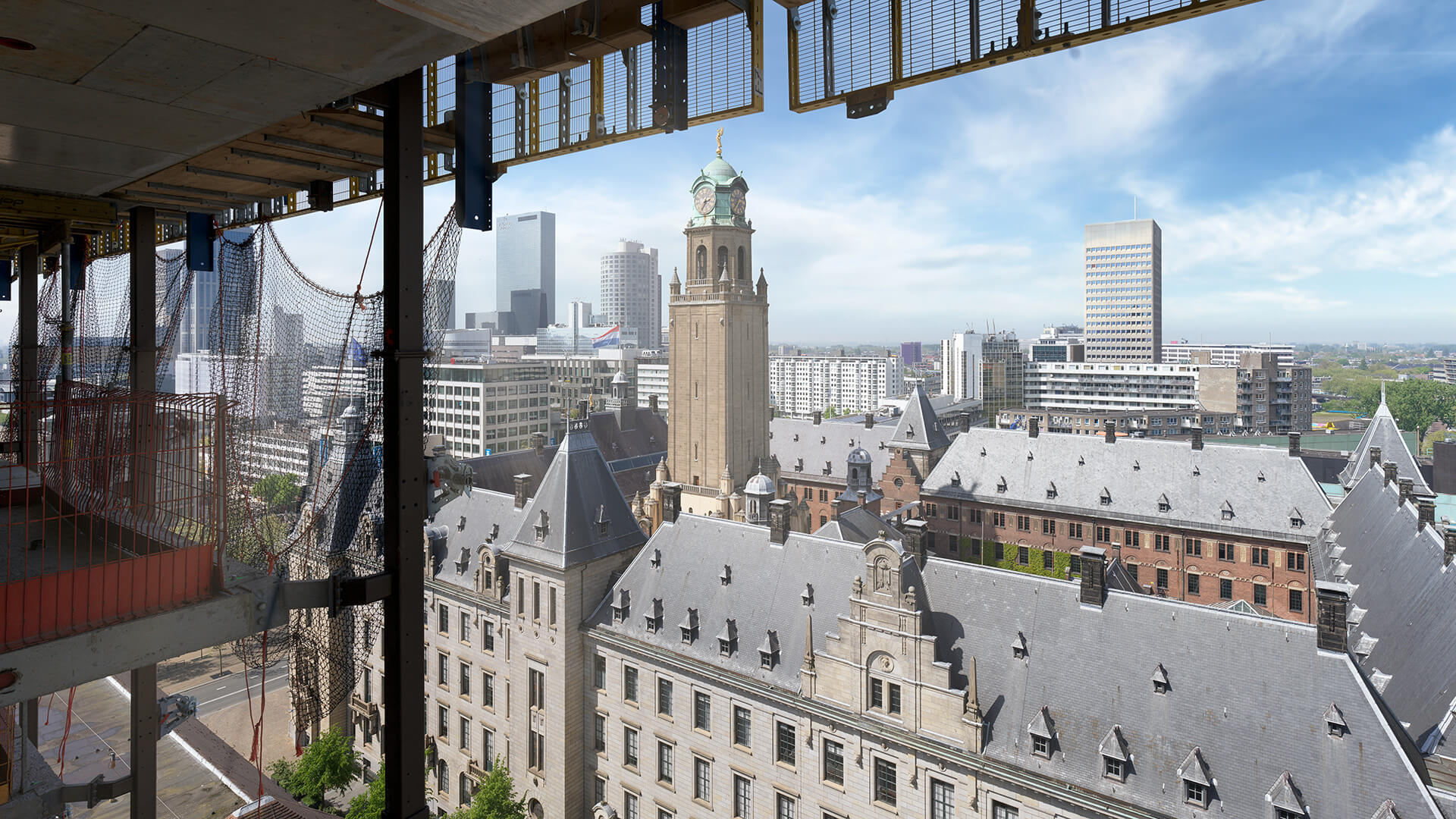 Vastgoedfotografie bouwfotografie bouwfoto Studio Hoge Heren voor POST Rotterdam